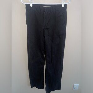 Levi’s Women’s Wide Leg Black‎ Baggy Trousers size 24 w/ Front & Back Pockets